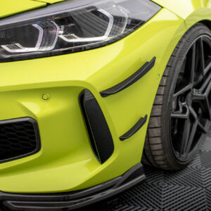 Maxton Design Передние бамперные аэродинамические элементы (канарды) из карбонового волокна для BMW 1 M-Pack / M135i / 128ti F40