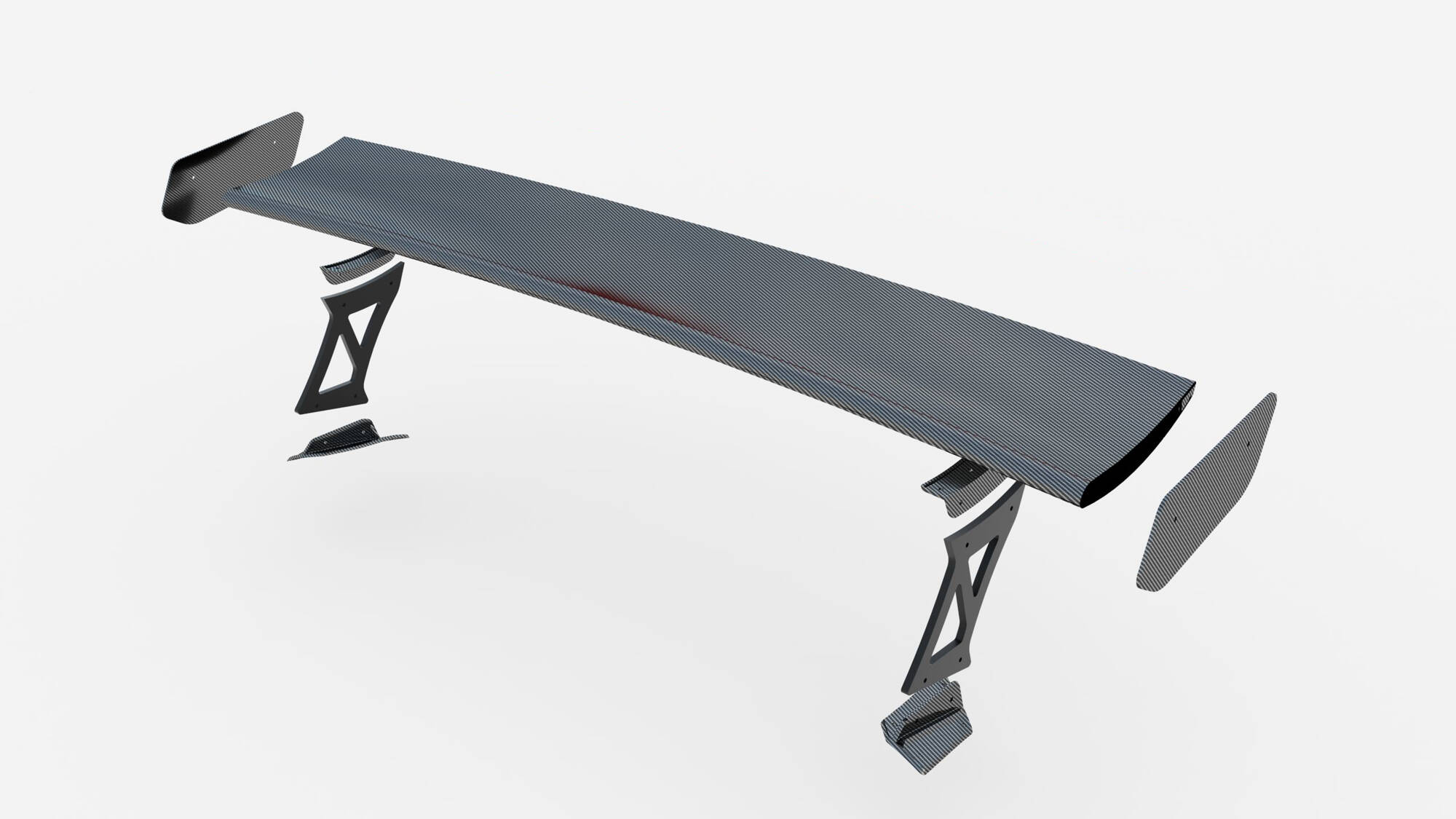 Maxton Design Спойлер из углеволокна с внешними кронштейнами и стойками для BMW M2 G87 / M240i / 2 M-Pack / 2 Standard G42 — изображение 14