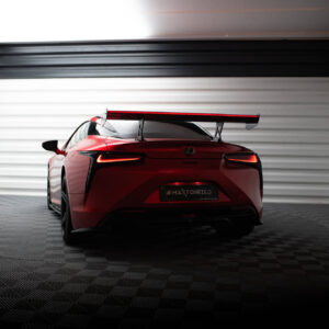 Maxton Design Карбоновый спойлер + светодиодная подсветка Lexus LC