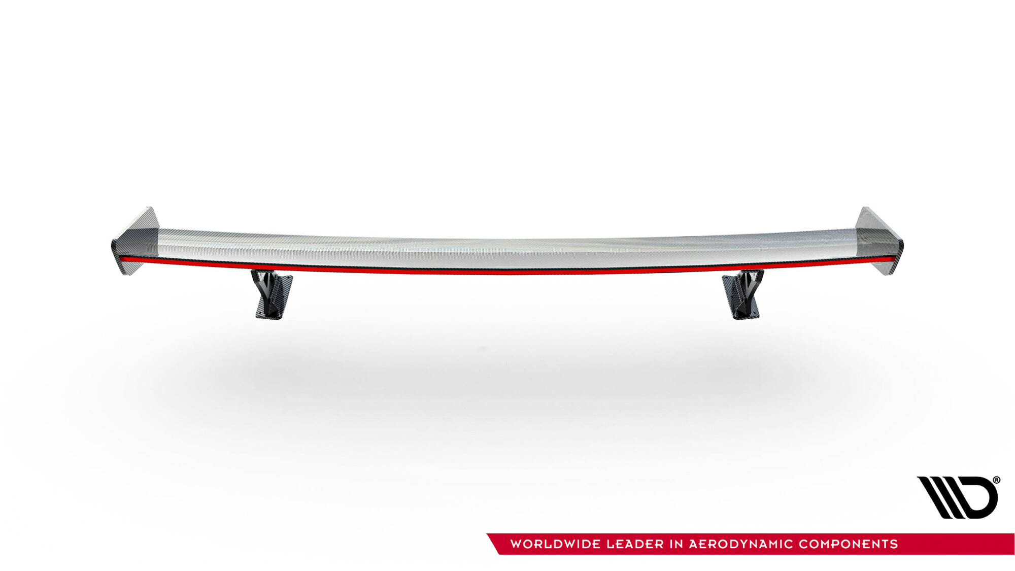 Maxton Design Карбоновый спойлер с внешними кронштейнами и светодиодной подсветкой для Audi A3 / A3 S-Line / S3 / RS3 Sedan 8V / 8V Facelift — изображение 13