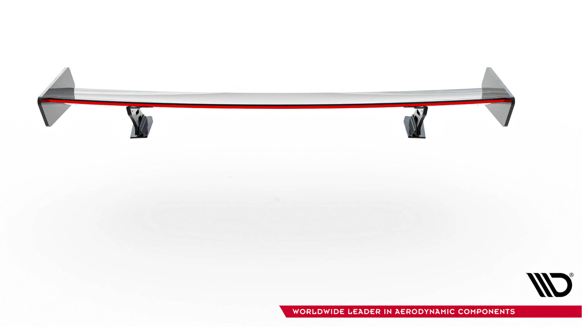 Maxton Design Карбоновый спойлер с внешними кронштейнами и стойками + светодиодная подсветка для Audi A5 Coupe 8T — изображение 18