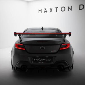 Maxton Design Карбоновый спойлер с внешними кронштейнами и стойками + светодиодная подсветка для Toyota GR86 / Subaru BRZ Mk2