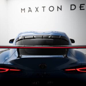 Maxton Design Карбоновый спойлер с внешними кронштейнами и стойками + светодиодная подсветка для Toyota Supra Mk5