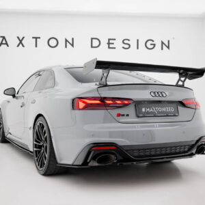 Maxton Design Карбоновый спойлер с внешними кронштейнами и стойками V.2 для Audi A5 / A5 S-Line / S5 / RS5 Coupe F5 / F5 Facelift