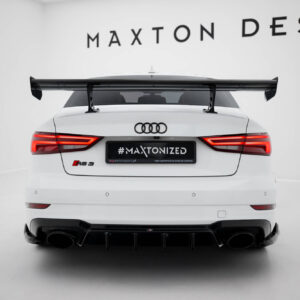 Maxton Design Карбоновый спойлер с внутренними кронштейнами и стойками для Audi A3 / A3 S-Line / S3 / RS3 Sedan 8V / 8V Facelift