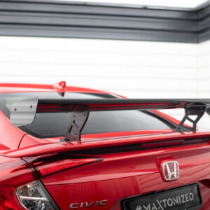 Maxton Design Карбоновый спойлер с внутренними кронштейнами и стойками для Honda Civic SI Mk10