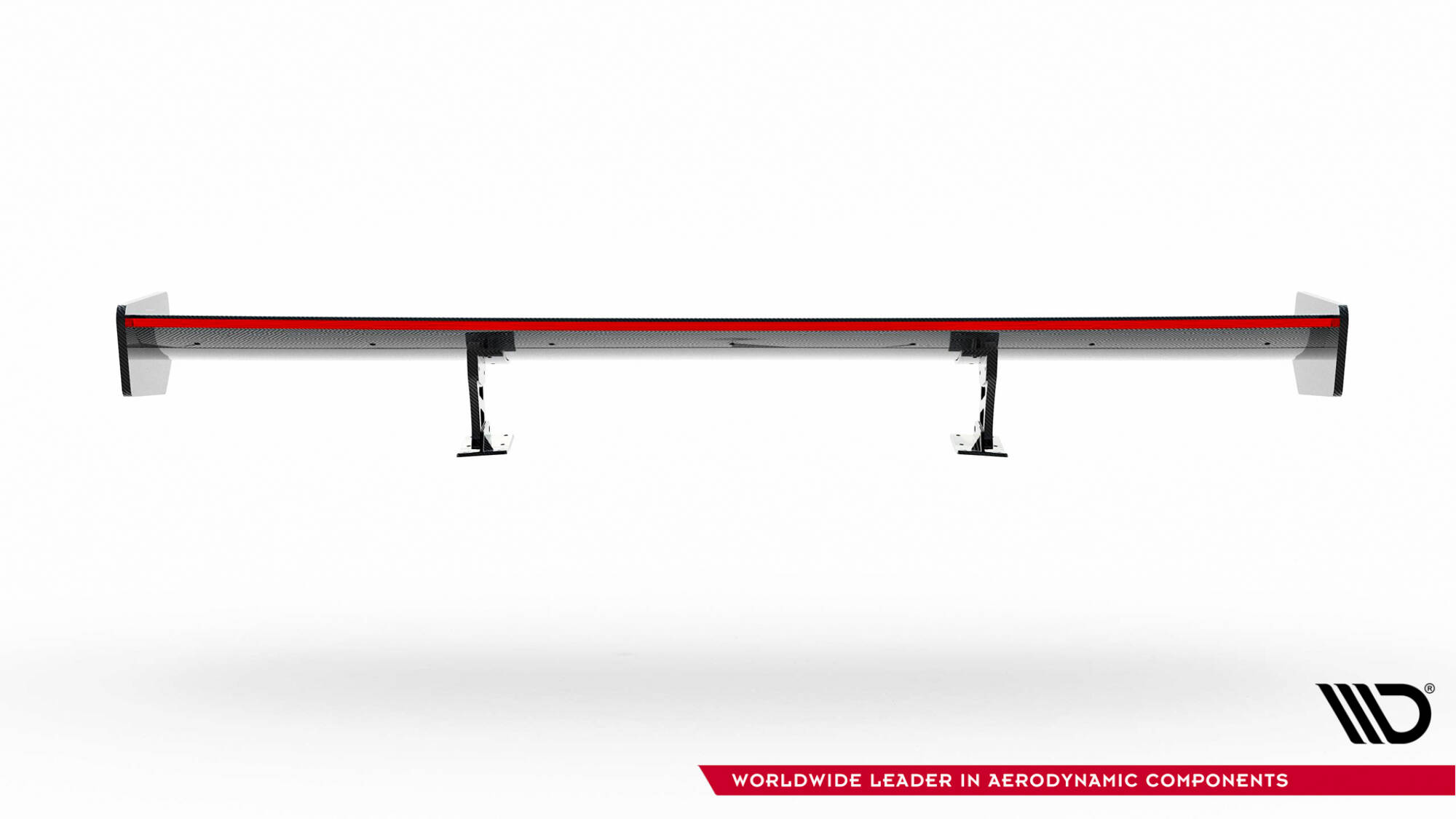 Maxton Design Карбоновый спойлер с внутренними кронштейнами и стойками + светодиодная подсветка для Audi A5 Coupe 8T — изображение 19