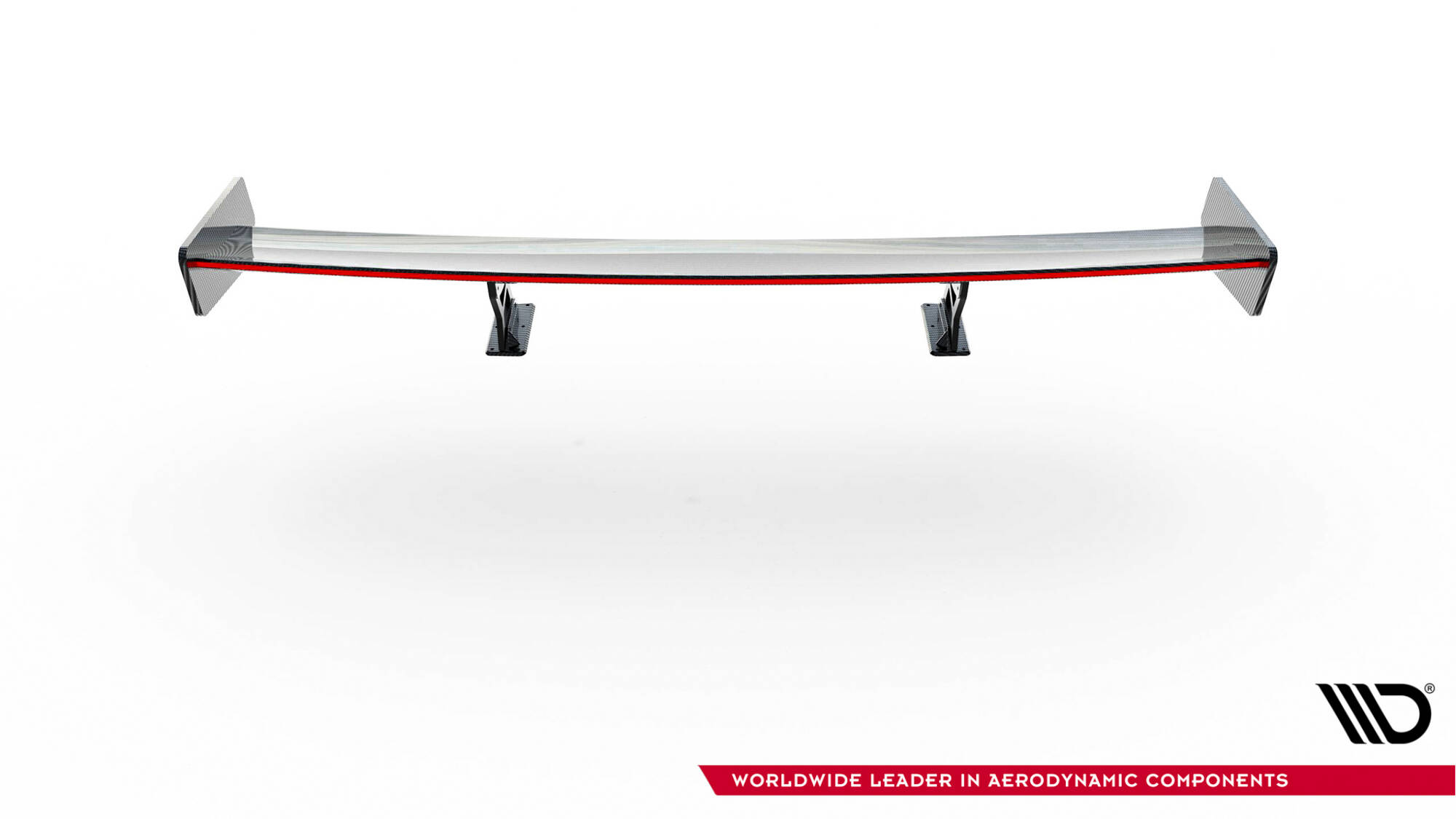 Maxton Design Карбоновый спойлер с внутренними кронштейнами и стойками + светодиодная подсветка для BMW 3 Coupe E46 — изображение 13