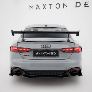 Maxton Design Карбоновый спойлер с верхним креплением типа «лебединая шея» для Audi A5 / A5 S-Line / S5 / RS5 Coupe F5 / F5 Facelift
