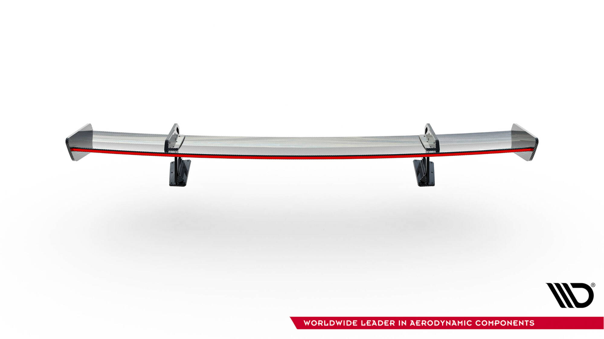 Maxton Design Карбоновый спойлер с верхним креплением типа «лебединая шея» + светодиодная подсветка для Audi A5 / A5 S-Line / S5 / RS5 Coupe F5 / F5 Facelift — изображение 9