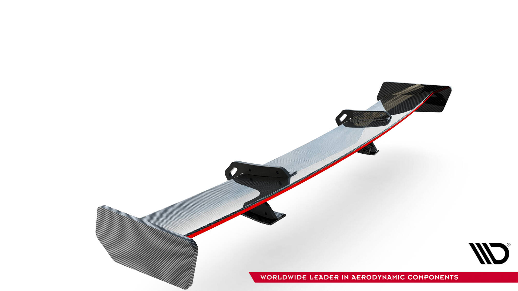 Maxton Design Карбоновый спойлер с верхним креплением типа «лебединая пасть» + светодиодная подсветка для Audi A5 Coupe 8T — изображение 24