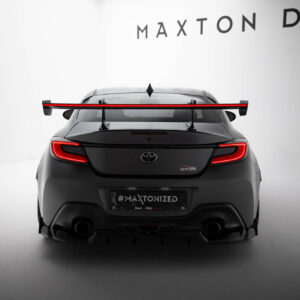 Maxton Design Карбоновый спойлер с верхним креплением типа «лебединая пасть» + светодиодная подсветка для Toyota GR86 / Subaru BRZ Mk2
