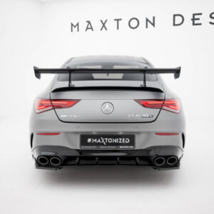 Maxton Design Карбоновый спойлер с верхним креплением типа «лебединая лапка» для Mercedes-Benz CLA Coupe C118 / C118 Facelift