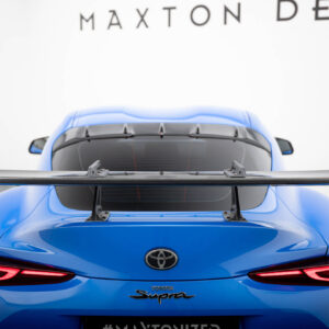 Maxton Design Карбоновый спойлер с верхним креплением типа «лебединая лапка» для Toyota Supra Mk5