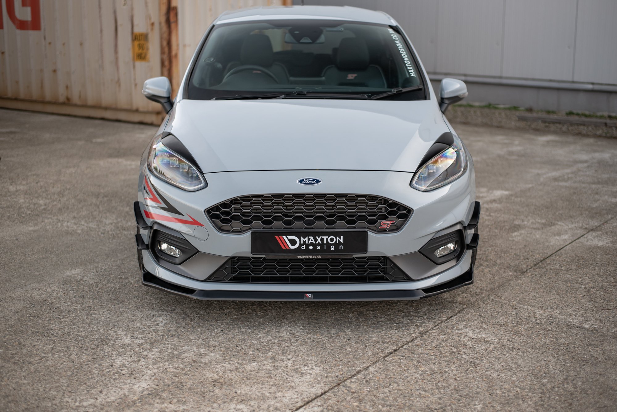 Maxton Design Накладки на фары Ford Fiesta Mk8 ST / ST-Line / Standard — изображение 2