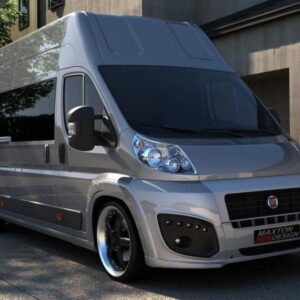 Maxton Design Передний бампер FIAT DUCATO III со светодиодной подсветкой