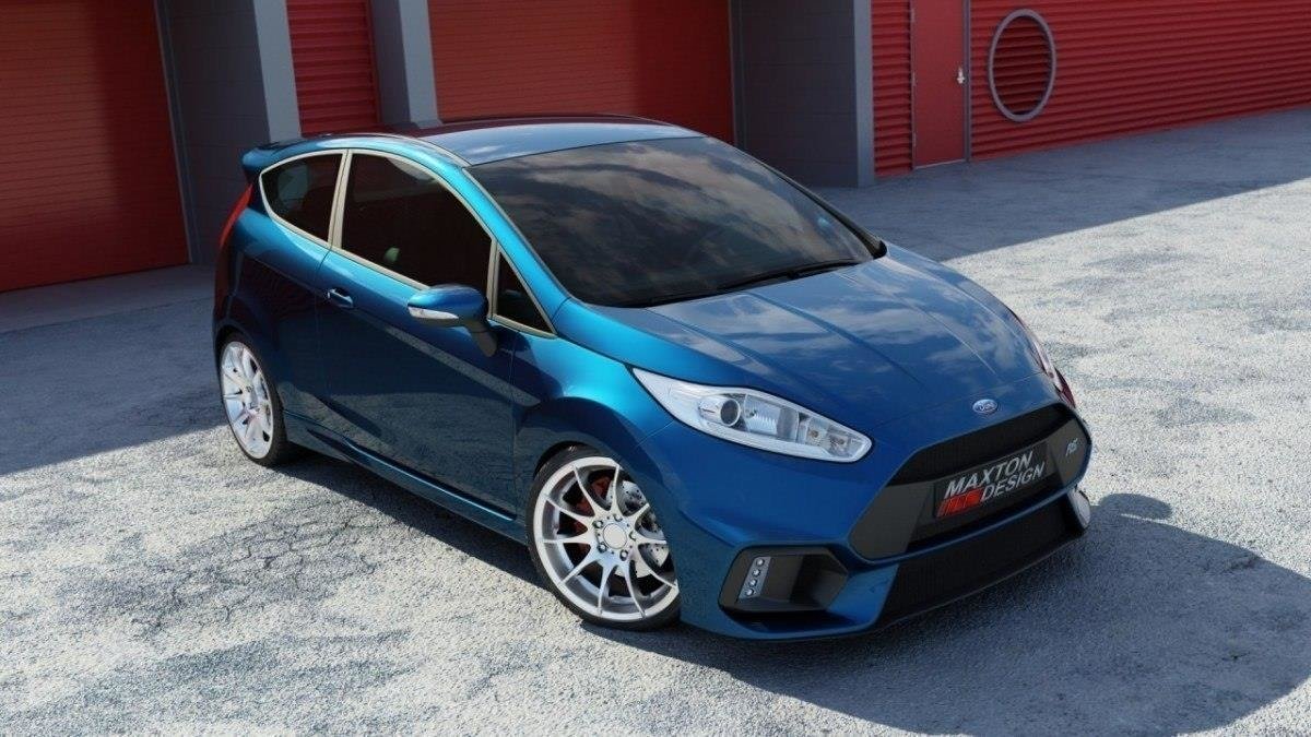 Maxton Design Передний бампер (в стиле Focus RS) Ford Fiesta Mk7 FL — изображение 2