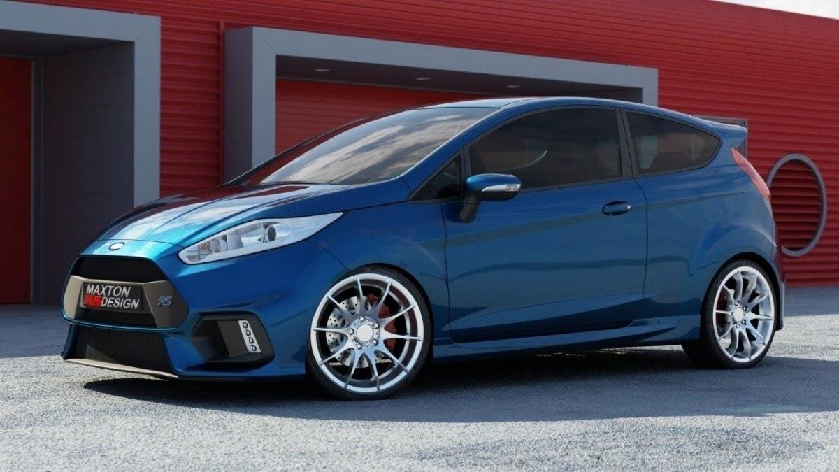 Maxton Design Передний бампер (в стиле Focus RS) Ford Fiesta Mk7 FL — изображение 3