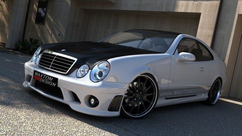 Maxton Design ПЕРЕДНИЙ БАМПЕР MERCEDES CLK W208
