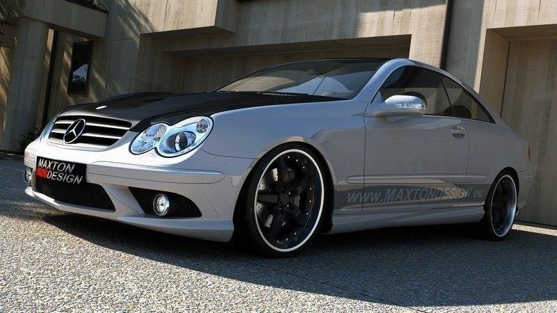 Maxton Design Передний бампер для Mercedes CLK W209 AMG.