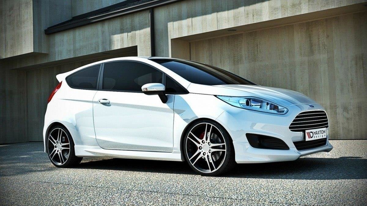 Maxton Design Передний бампер-спойлер для Ford Fiesta Mk7 FL — изображение 2
