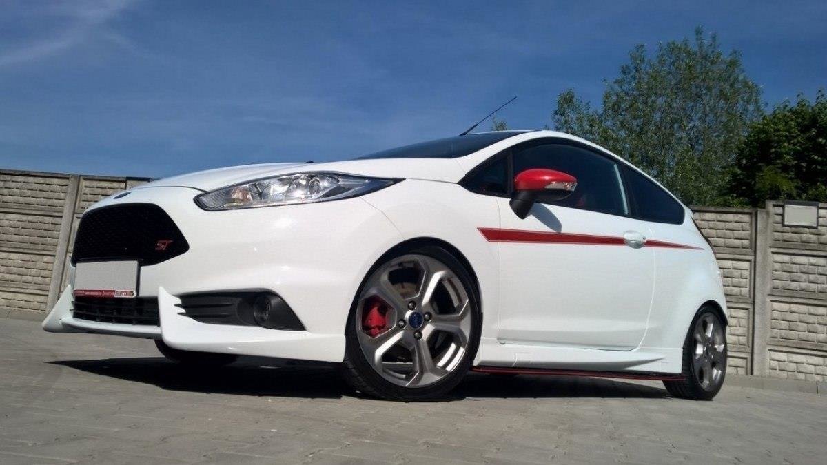 Maxton Design Передний бампер-спойлер для Ford Fiesta ST Mk7 FL