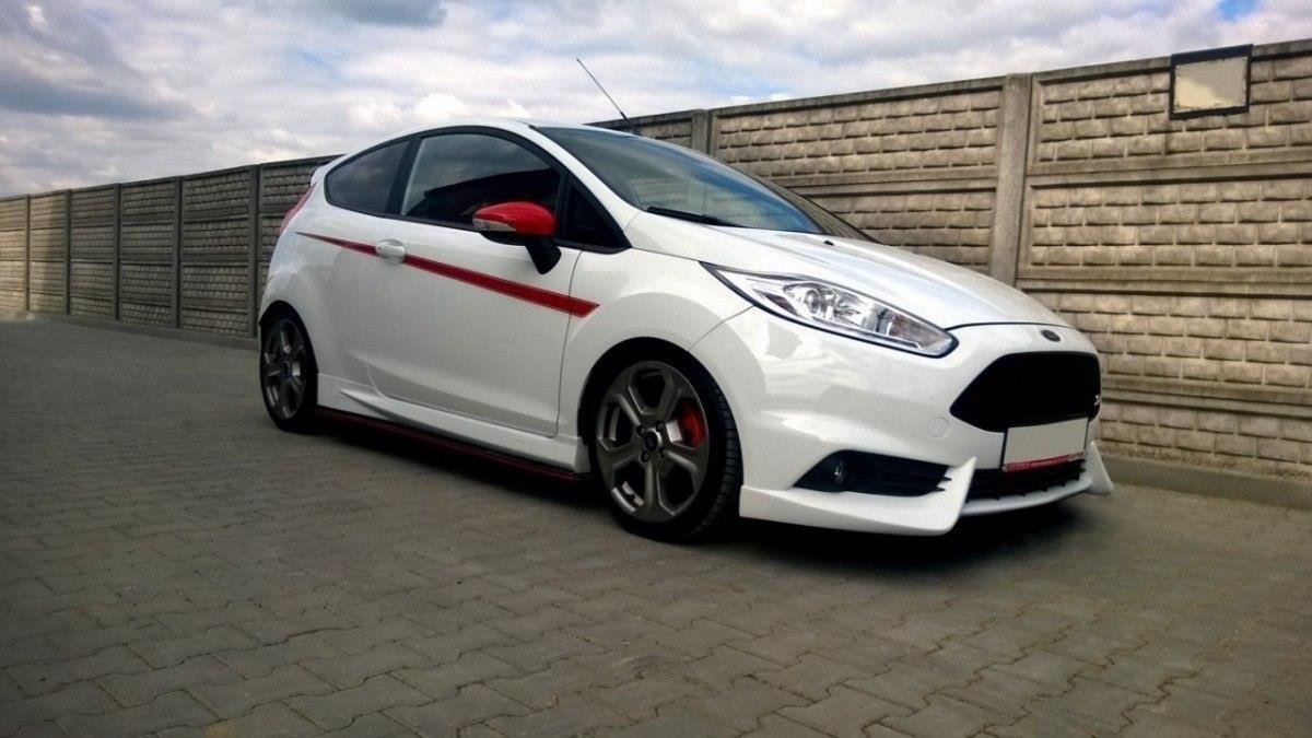 Maxton Design Передний бампер-спойлер для Ford Fiesta ST Mk7 FL — изображение 2
