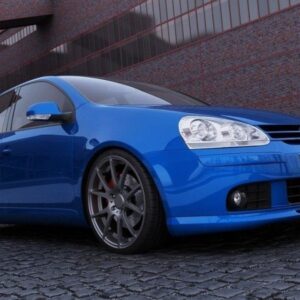 Maxton Design Спойлер переднего бампера VW Golf V Votex.
