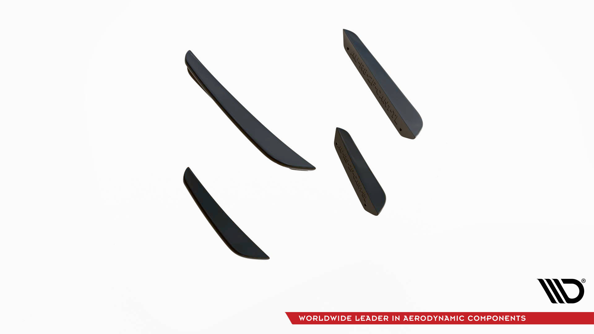 Maxton Design Передние бамперные аэродинамические элементы (канарды) Audi R8 Mk2 Facelift — изображение 8