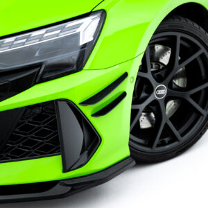 Maxton Design Передние бамперные аэродинамические элементы (канарды) Audi RS3 Sportback 8Y Facelift