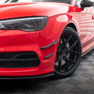 Maxton Design Передние бамперные аэродинамические элементы (канарды) Audi S3 / A3 S-Line 8V Седан / Кабриолет