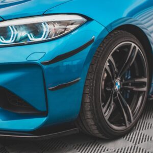 Maxton Design Передние бамперные аэродинамические элементы (канарды) BMW M2 F87