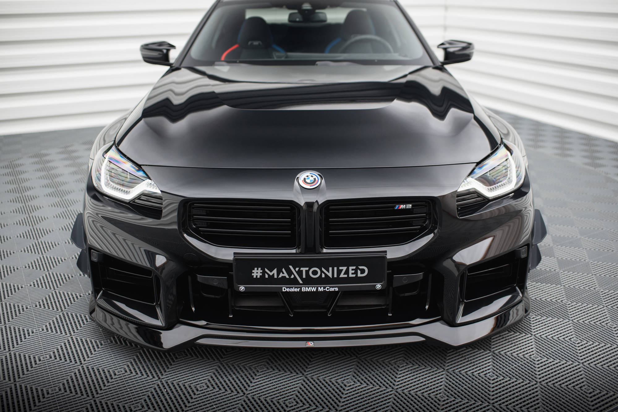 Maxton Design Передние бамперные аэродинамические элементы (канарды) BMW M2 G87 — изображение 2