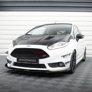 Maxton Design Передние бамперные аэродинамические элементы (канарды) Ford Fiesta ST Mk7 FL