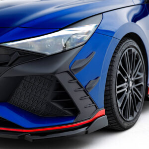 Maxton Design Передние бамперные аэродинамические элементы (канарды) Hyundai Elantra N Mk7
