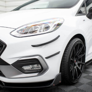 Maxton Design Передние бамперные аэродинамические элементы (канарды) V.3 Ford Fiesta Mk8 ST / ST-Line
