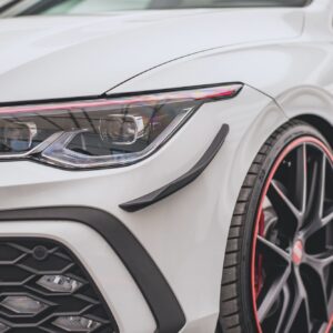 Maxton Design Передние бамперные аэродинамические элементы (канарды) Volkswagen Golf GTI Mk8