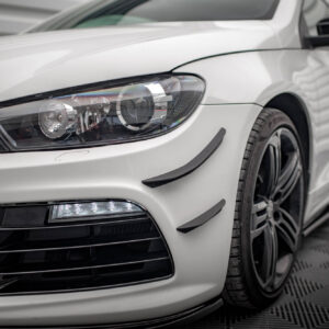 Maxton Design Передние бамперные аэродинамические элементы (канарды) Volkswagen Scirocco R Mk3