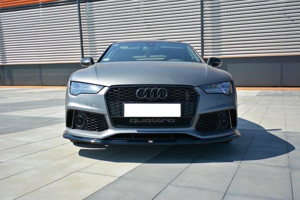Maxton Design Передний диффузор V.2 Audi RS7 C7 — изображение 2