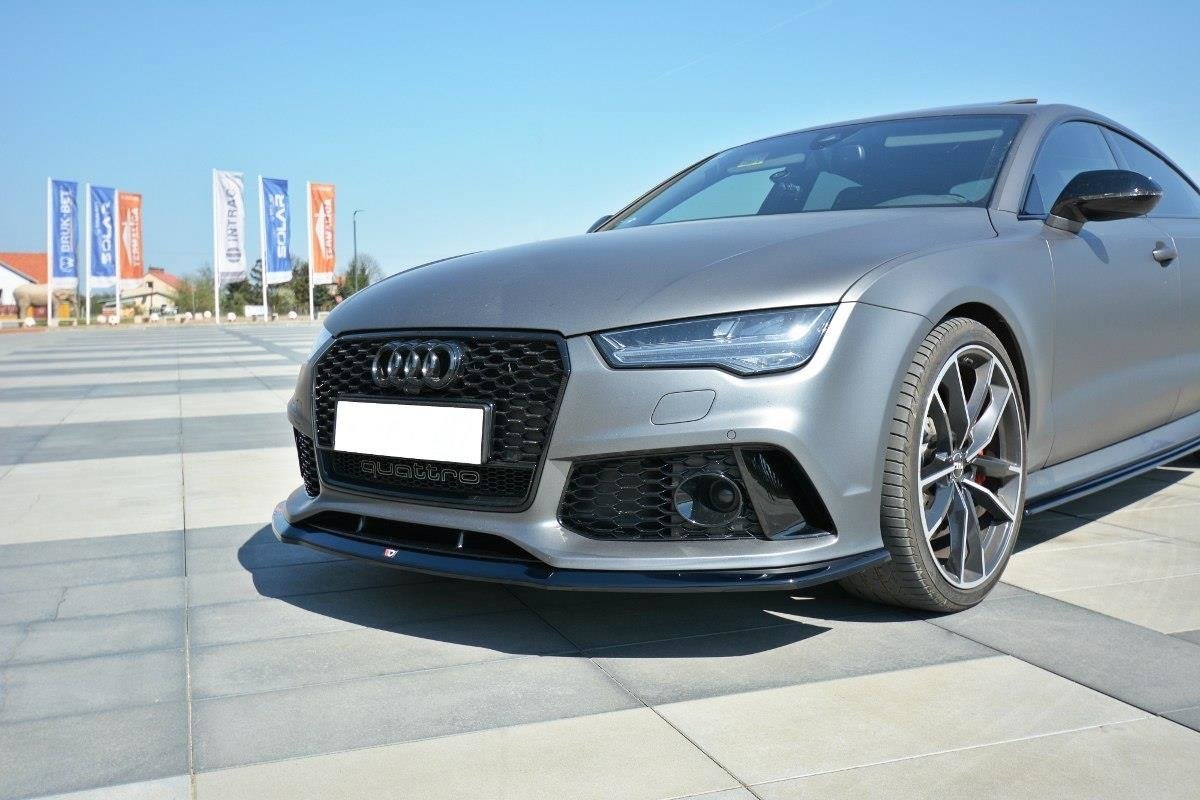 Maxton Design Передний диффузор V.2 Audi RS7 C7 — изображение 4