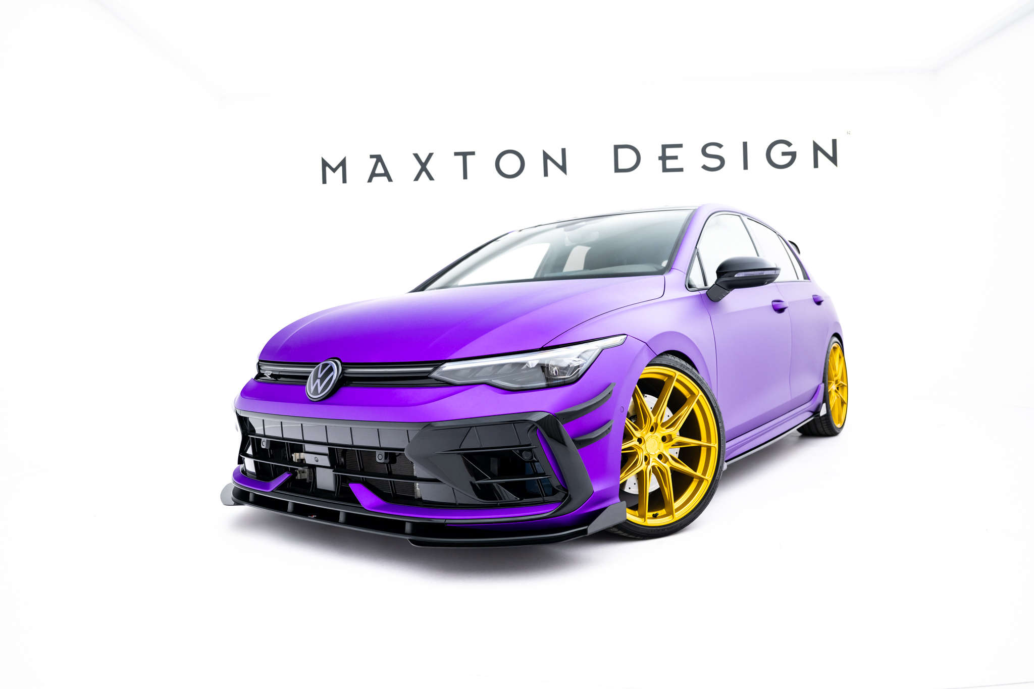 Maxton Design Передние закрылки Volkswagen Golf R хэтчбек Mk8 рестайлинг — изображение 3