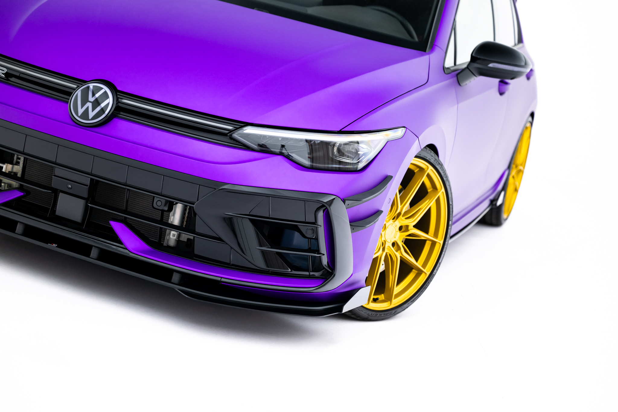 Maxton Design Передние закрылки Volkswagen Golf R хэтчбек Mk8 рестайлинг