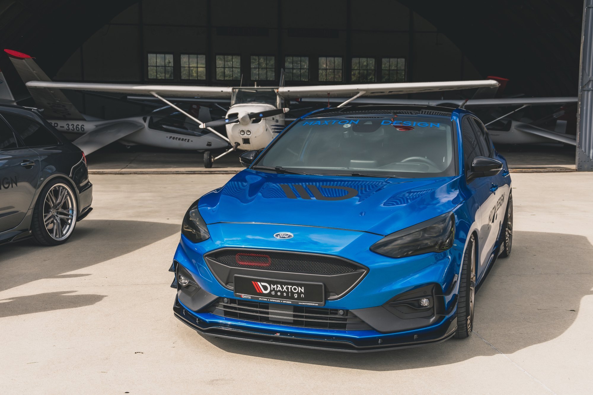 Maxton Design Передний гоночный сплиттер для Ford Focus Mk4 Stline — изображение 5