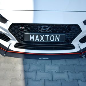 Maxton Design Передний гоночный сплиттер для Hyundai I30 Mk3 N