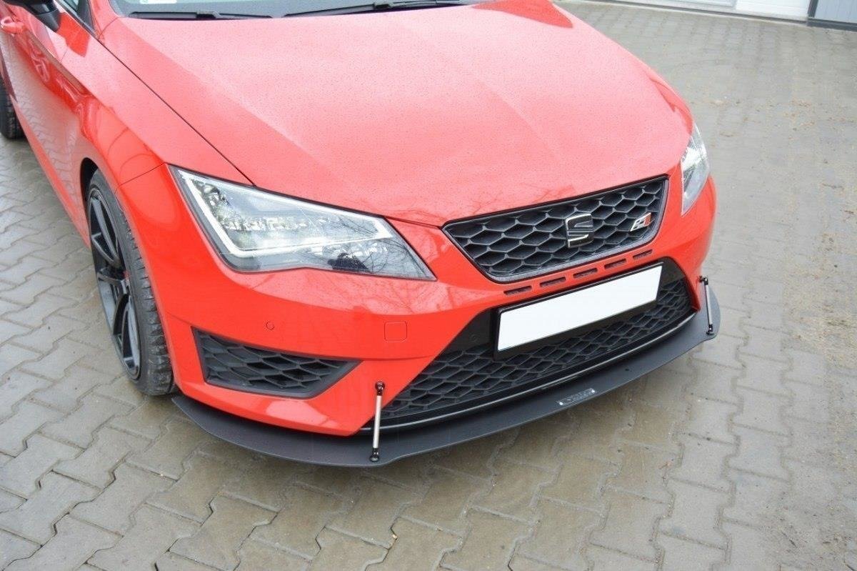 Maxton Design Передний гоночный сплиттер для Seat Leon III Cupra / FR — изображение 2