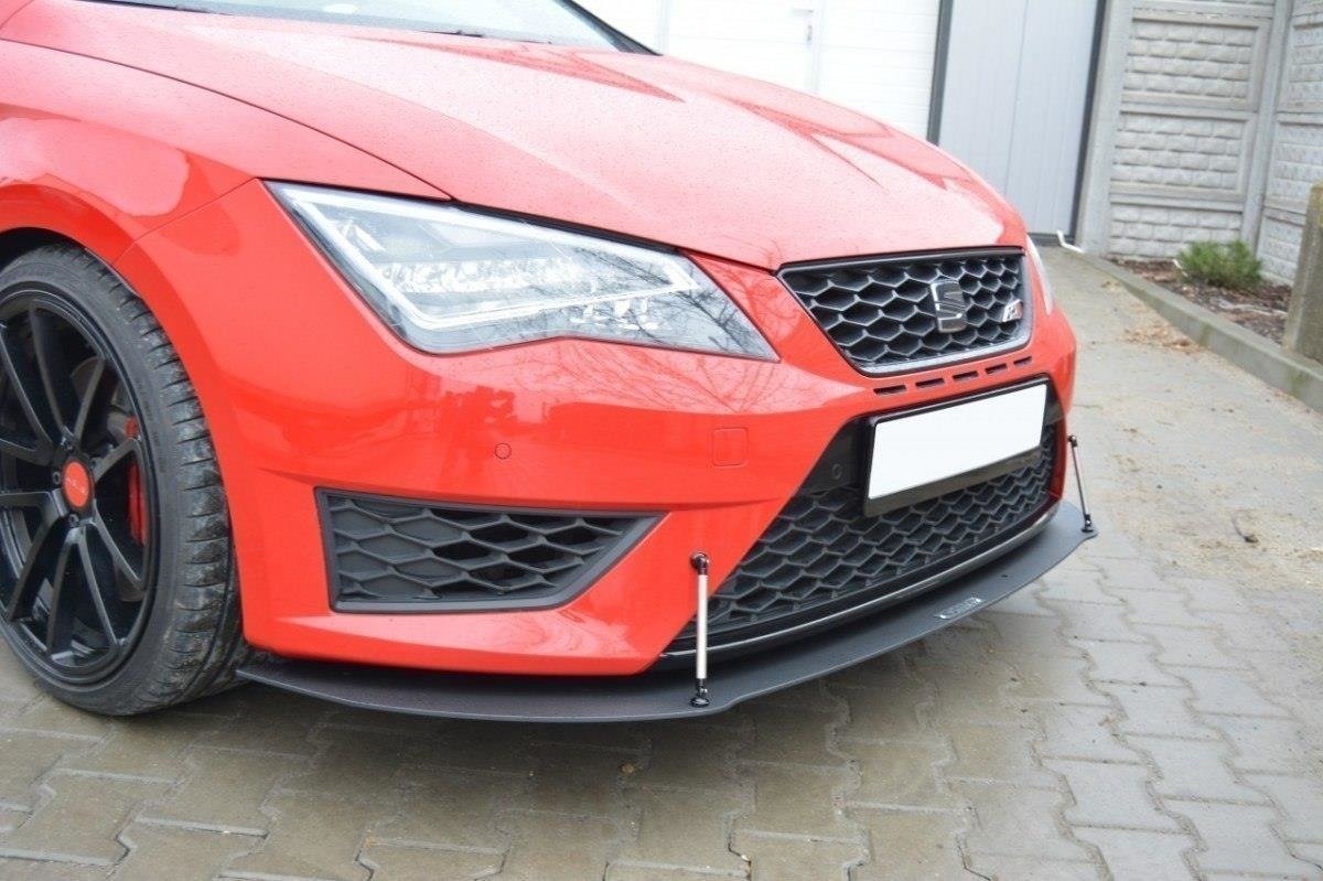 Maxton Design Передний гоночный сплиттер для Seat Leon III Cupra / FR — изображение 3