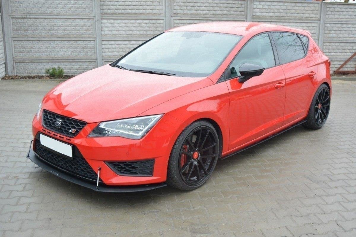 Maxton Design Передний гоночный сплиттер для Seat Leon III Cupra / FR — изображение 4