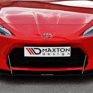 Maxton Design Передний гоночный сплиттер для Toyota GT86 (с крыльями)