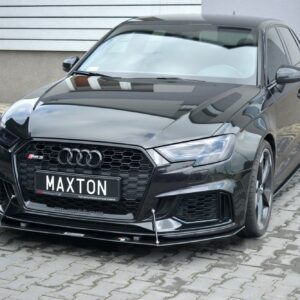 Maxton Design Передний гоночный сплиттер V.1 для Audi RS3 Sportback 8V Facelift