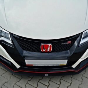 Maxton Design Передний гоночный сплиттер v.1 для Honda Civic IX Type R